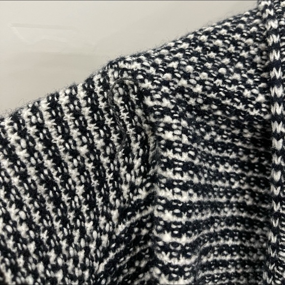 Zara Knit Waterfall Cardigan Sweater Open Front S - Picture 5 of 6